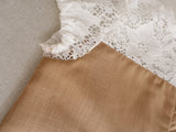 2025 Willow Girl Set in Milk Tea Brown with White Floral Lace