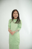 Calila Girl Set in Sage Green