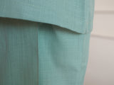 Willow Girl Set in Sea Green with Sage French Lace