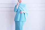 Ibu Fateema in Cobalt Blue