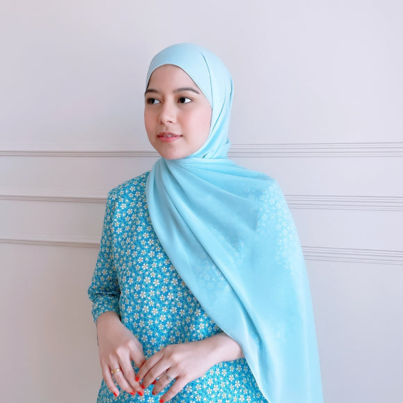 Ibu Fateema in Cobalt Blue