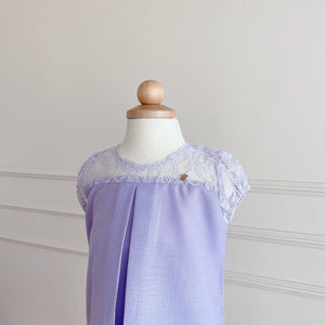 2023 Willow Girl Set in Lavender with Lilac French Lace