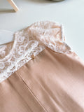 2023 Willow Girl Set in Light Brown with Cream French Lace